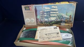 Vintage Revell The Thermopylae Model Sailboat Ship Kit 1960 H - 390 Complete 1:96