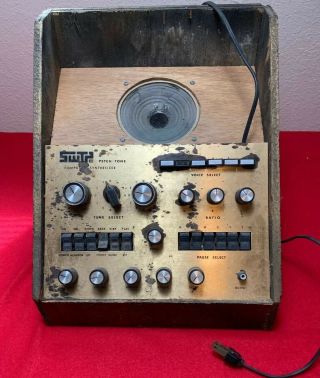 Vtg 1970s Swtpc Psych - Tone Melody Composer Synthesizer Project Machine