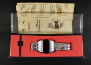 Watch Electronika 1 First Red Led Digital Watch Ussr Vintage