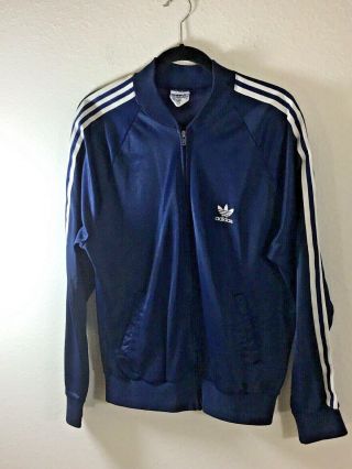 Adidas Vtg 80s 90s Large Atp Keyrolan Trefoil Usa L Jacket Run Dmc Hip Hop
