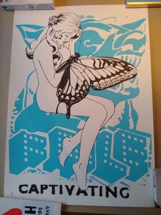 Faile - Rare Un Signed & Numbered Captivating Ltd Edition Print Dog Obey Banksy