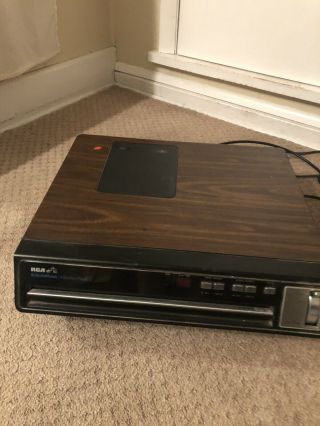 Rca Sft - 100 Selectavision Vintage Videodisc Movie Player With Star Wars Iv Disc
