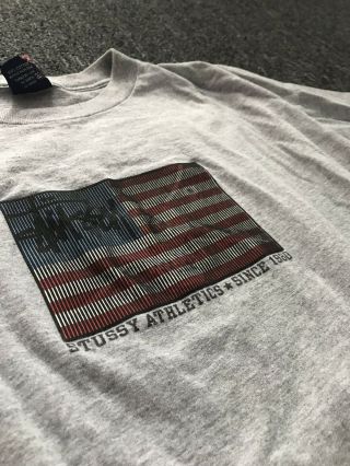 Stussy USA skate Tee Shirt Xl Vintage Rare 2
