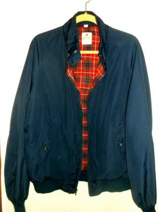 Vintage Mens Beracuta Jacket Made In Taiwan Beige 44 L Euc