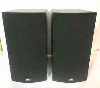 Vintage Psb Image 2b Bookshelf Speakers - Set Of 2 - Made In Canada