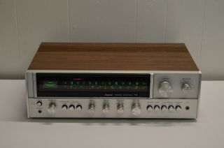 Vintage Large Heavy Silver Face Sansui 771 Am - Fm Stereo Receiver Great