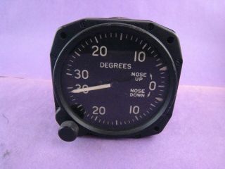 Vintage Wwii Aircraft Warbird Jaeger Watch Co.  Inclinometer B2 5010.