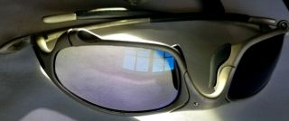 Oakley X - Metal Juliet Plasma Frame Ice 1st gen sunglasses serialized RARE medusa 9