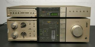 Vintage Pioneer A - 7 A7 Stereo Amplifier Amp And Digital Synthesized Tuner F - 9 F9