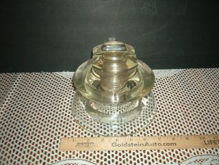 Vintage Large Corning Pyrex Clear Glass Insulator Usa 5 - 17 - 19
