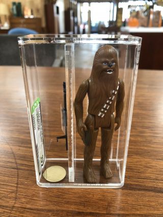 Vintage Star Wars Afa Graded 90 Chewbacca Action Figure