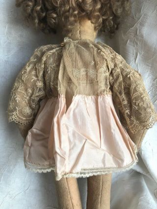 1920s/30s Antique Lenci Felt Articulated Doll 18 