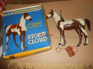 Vintage Marx Johnny West Storm Cloud Horse 2071