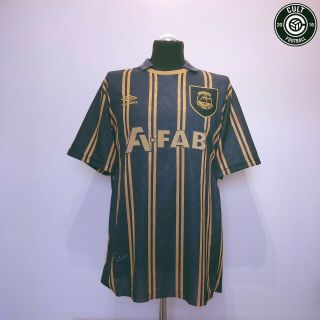 Aberdeen Vintage Umbro Away Football Shirt Jersey 1993/94 (l) Cup Winners Cup