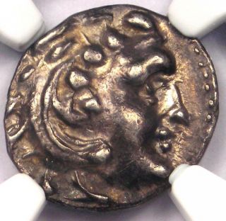 Alexander The Great Iii Celts Ar Drachm Coin 3rd Century Bc - Ngc Xf - Rare