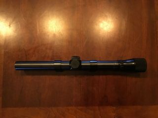 Weaver Usa D4 Rifle Scope With Rings - Vintage/mint