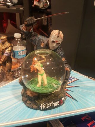 Friday The 13th Horror Globe Collectible Neca Vintage Rare Look