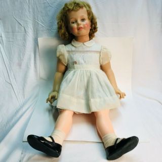 Vintage 50s Patti Playpal Ideal 34 " Doll 35 3 Clothes Curly Hair