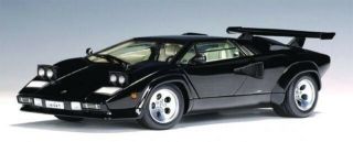 1/18 Autoart Lamborghini Countach 5000s Black Rare