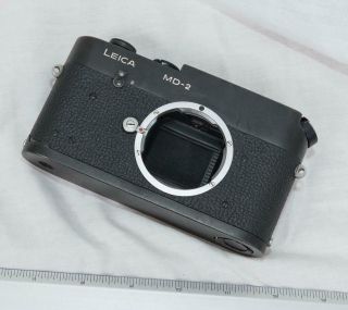 Vintage Leica MD - 2 35mm Rangefinder Film Camera Body Only Black mjb 3