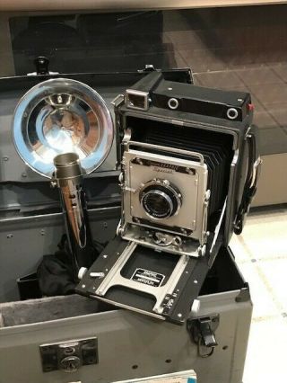 Vintage 4X5 Graflex Speed Graphic Camera Carrying Case 2
