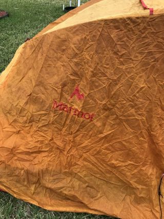 Vintage Marmot Loft 3P Tent 2 person Mountaineering Camping Tent.  Rare 7