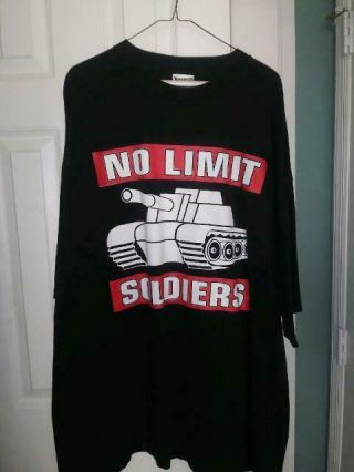Vintage No Limit Soldiers 1998 T - Shirt Rap Tees No Limit Records