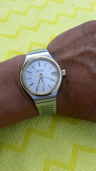 Bulova Vintage Watch Oceanographer 333 Automatic,  & Great Cosmetic Condit