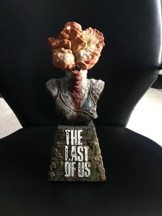 The Last Of Us Clicker Bust Statue Rare Playstation Online Store Exclusive