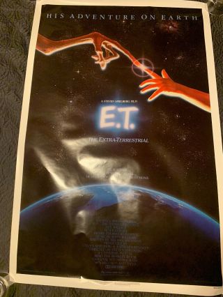 Vintage Movie Poster 1 Sheet E.  T.  Nss 820073