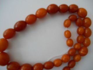 40 ANTIQUE NATURAL BALTIC AMBER LOOSE BEADS 4