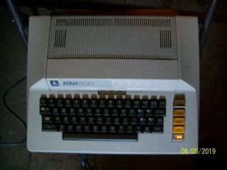 Vintage Atari 800 Computer System w/ Power Supply &,  games 3
