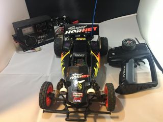 Vintage Tamiya Hornet 1/10 Scale Rc Buggy With Video Link