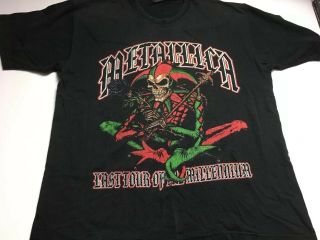 Vintage Metallica 1999 Last Tour Of Millenium Concert Shirt (xl)