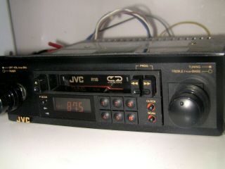 Vintage Jvc Ks - R18 Car Stereo Cassette Player Am/fm Radio Receiver Shaft Style