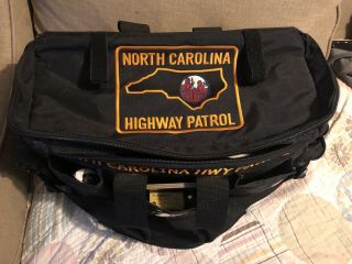 North Carolina Highway Patrol Nc State Trooper Patrol Bag Tactical Gun Rare