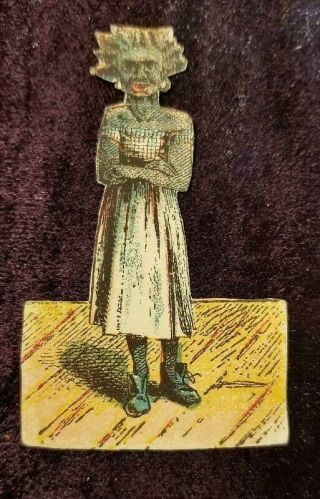 Antique 1875 Topsey Eva St.  Claire Paper Dolls Uncle Toms Cabin African American 3