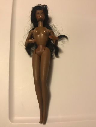 Rare Htf Vintage 1979 Beauty Secrets Christie Barbie Doll Superstar Face