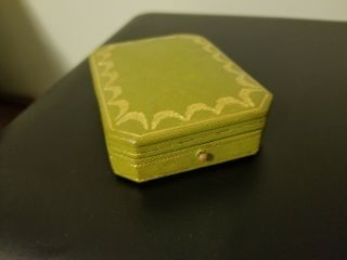 Vintage Cartier Jewelry Box - 1920 ' s - silk lined 5