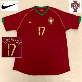 Portugal Football Shirt C.  Ronaldo (m) Vintage 2006 Rare Nike Jersey
