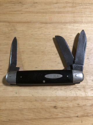 Vintage Rare 1920 - 40 Case Xx 3 Blade Pocket Knife Hard To Find.