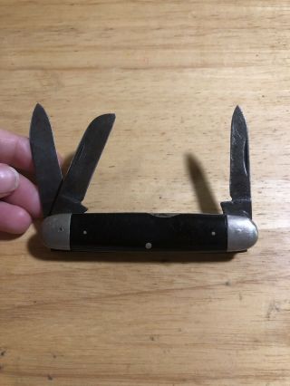 Vintage Rare 1920 - 40 Case XX 3 Blade Pocket Knife Hard To Find. 2