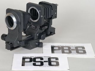 Rare Nikon Pb - 6 Macro Bellows Unit W/ps - 6 Slide Copying Adapter -