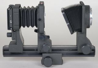 Rare Nikon PB - 6 Macro Bellows unit w/PS - 6 Slide Copying Adapter - 3