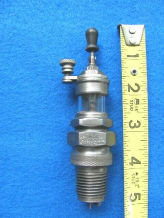 Vintage,  Rare,  Antique,  1920 Hit & Miss,  ½” Pipe,  Rentz Lighthouse Spark Plug