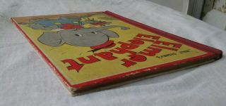 Vintage antique 1930 ' s Disney Elmer.  elephant book 4
