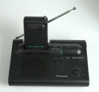Panasonic Easa - Phone Flip Folding Pocket Cordless Phone KX - T3000 Vtg. 2