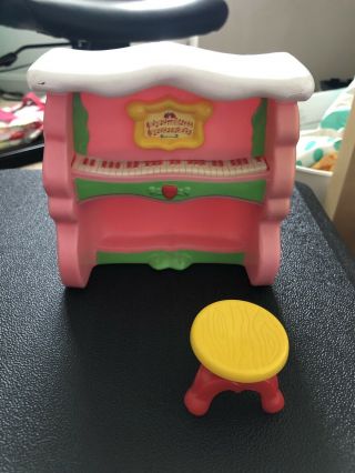 Strawberry Shortcake Vintage Berry Happy Home Piano And Stool