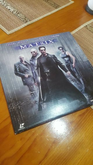The Matrix Widescreen Rare Laserdisc Ld