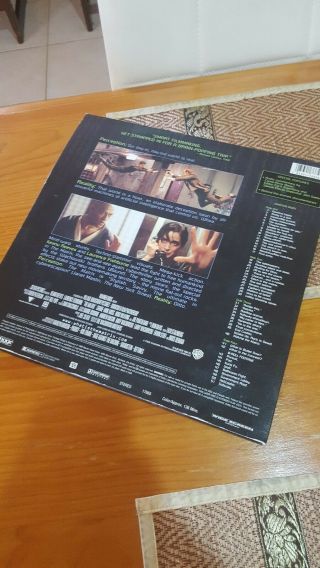 The Matrix Widescreen RARE Laserdisc LD 3